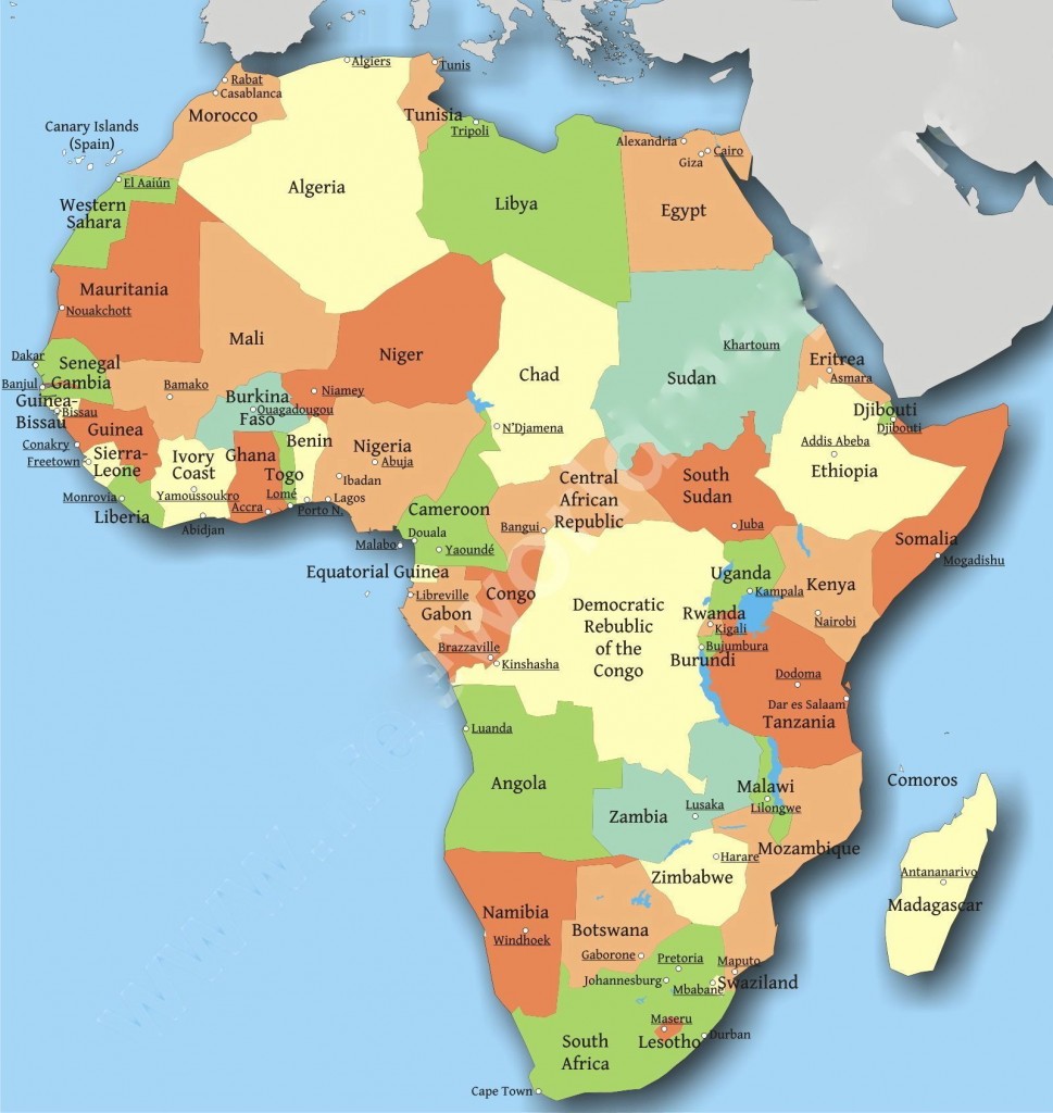 Learn Your African Geography African Premier Airlines